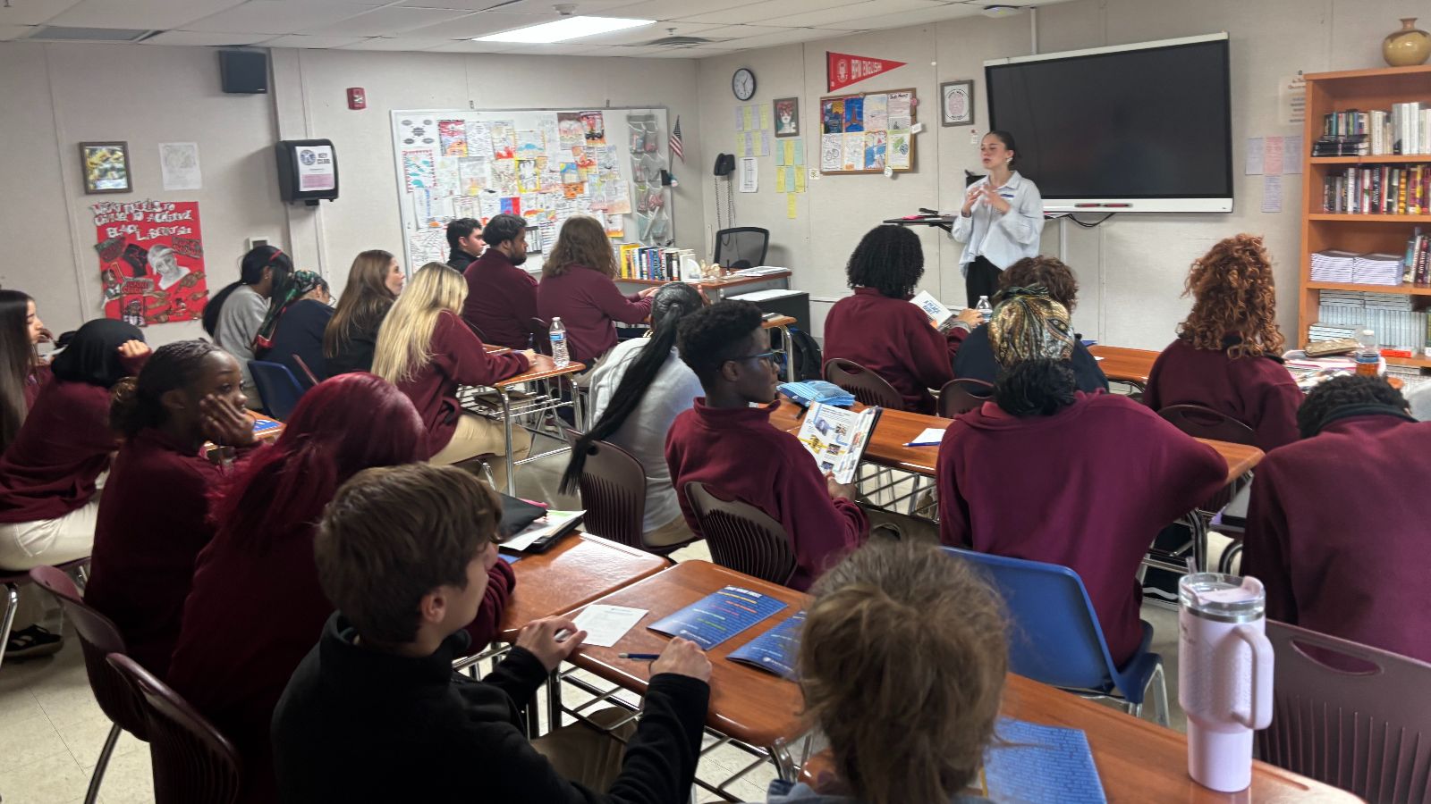 College representative visits