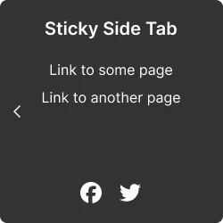 Sticky Side Bar