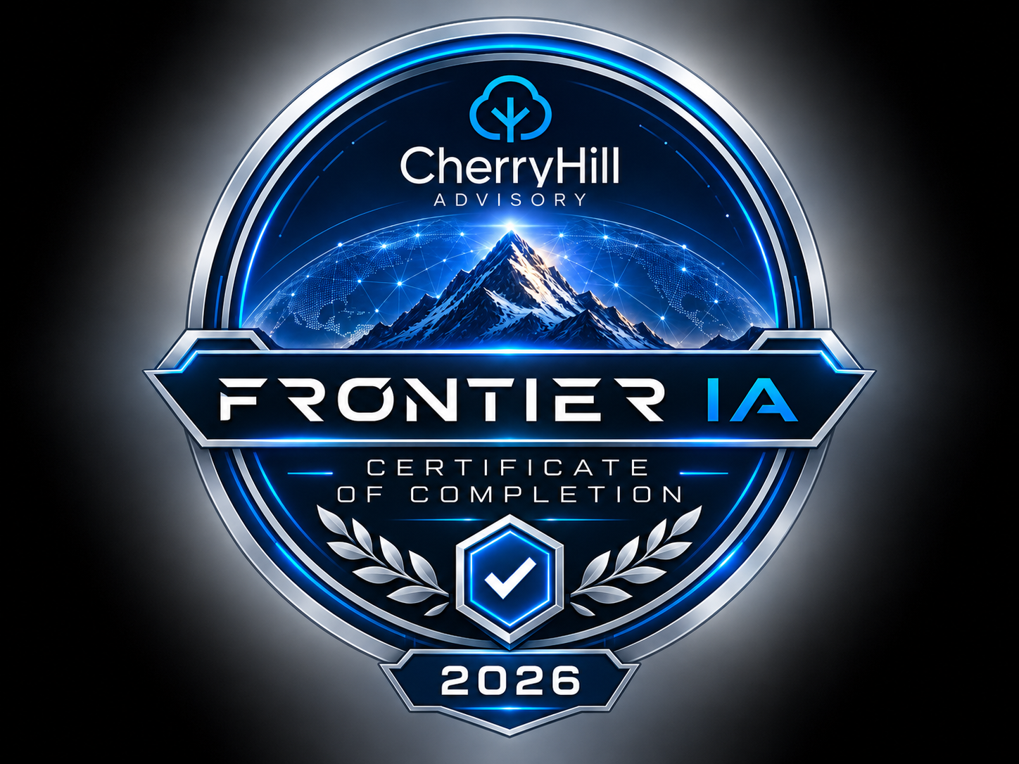 Frontier IA 2026 Certificate of Completion badge