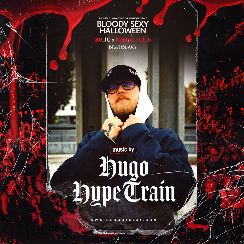 DJ Hugo Hype Train - Halloween Bratislava 2026
