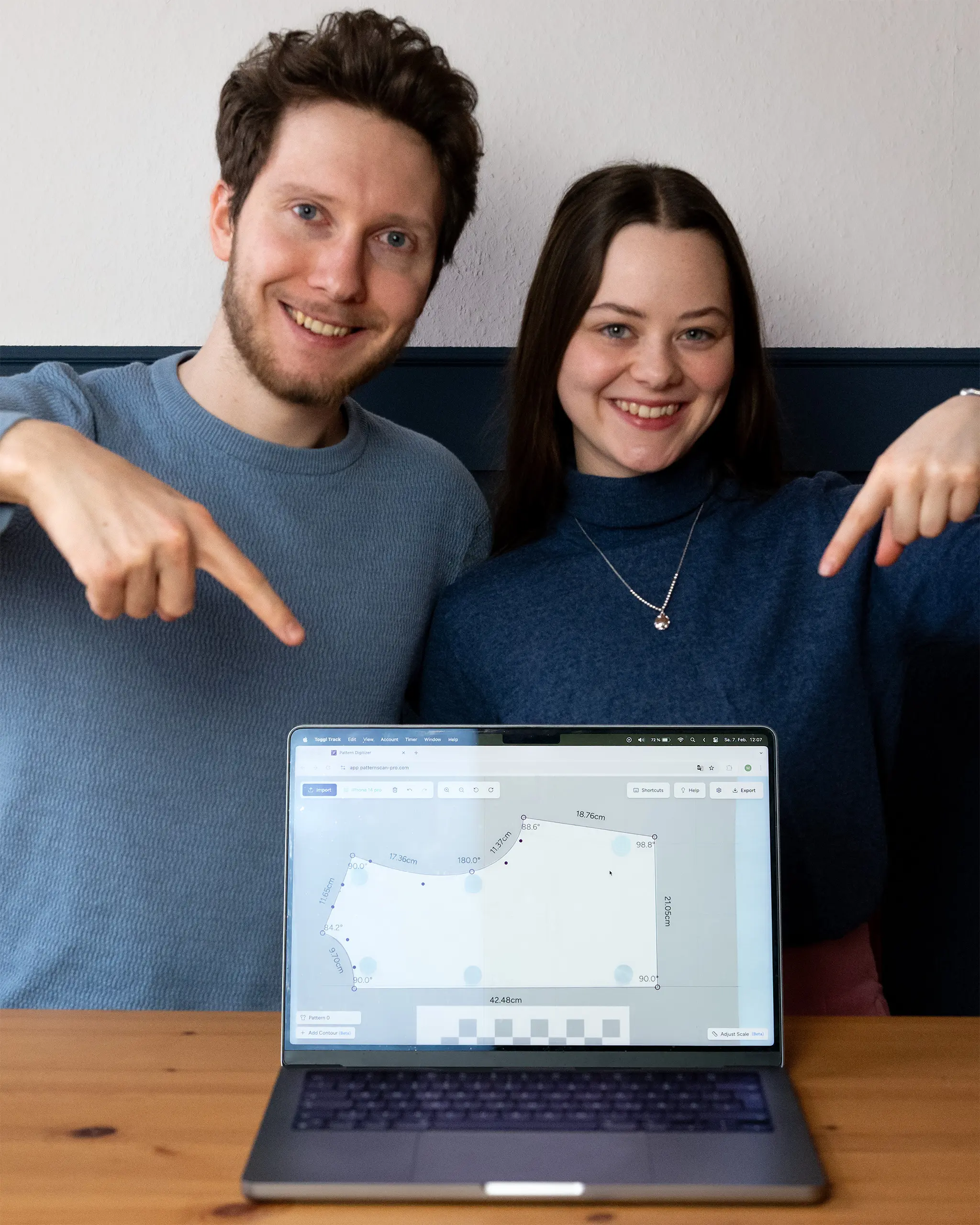 Rasmus and Maren developed PatternScan Pro together