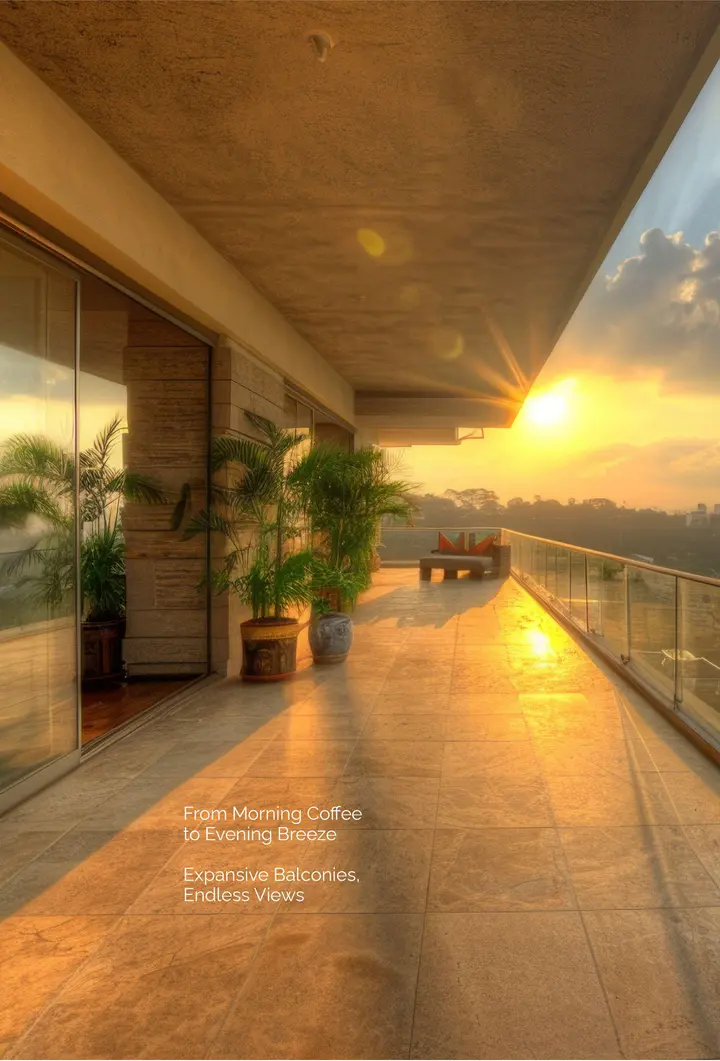 Altura Kollur Balcony Balcony at Altura Kollur