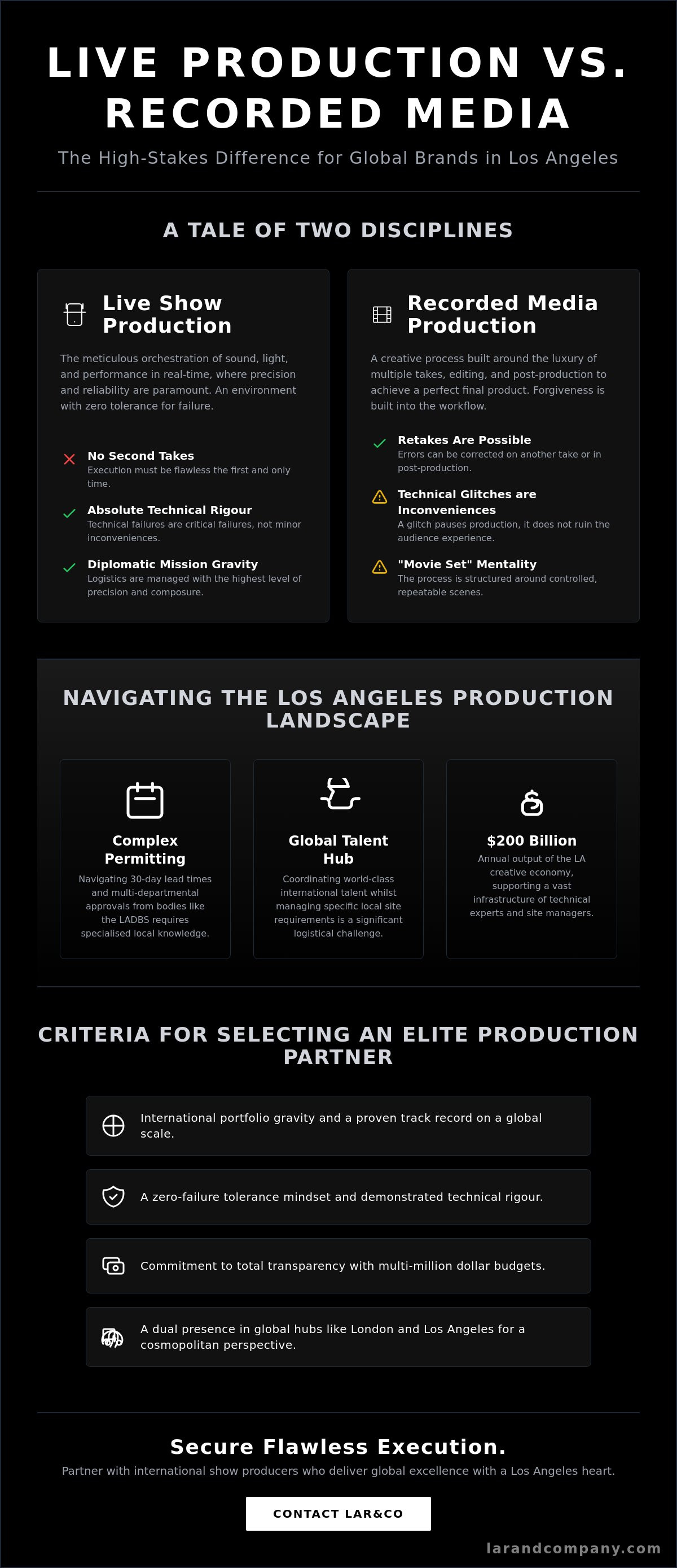 Corporate event producers Los Angeles
