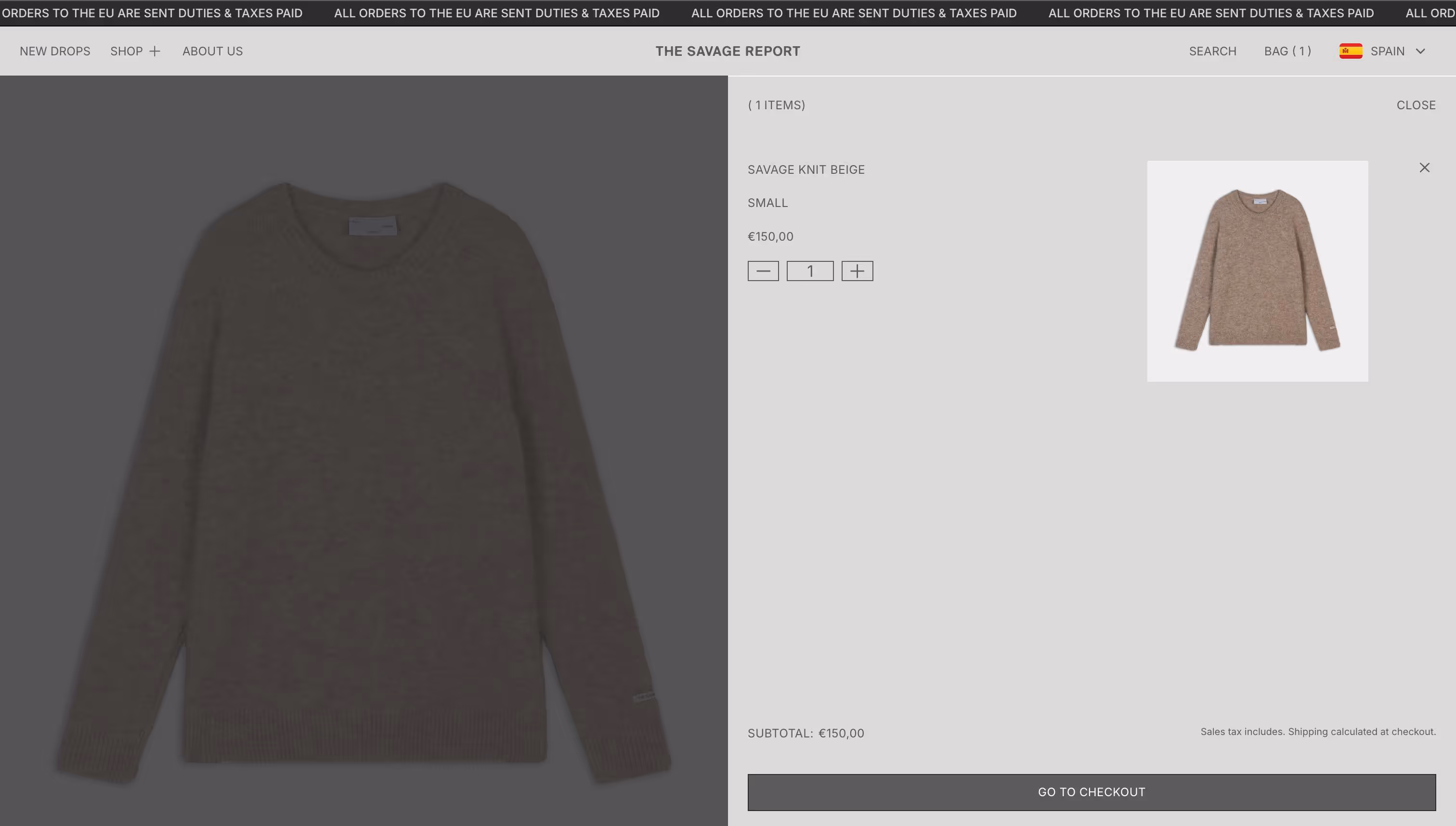 The Savage Report collection grid layout with conversion-optimized design