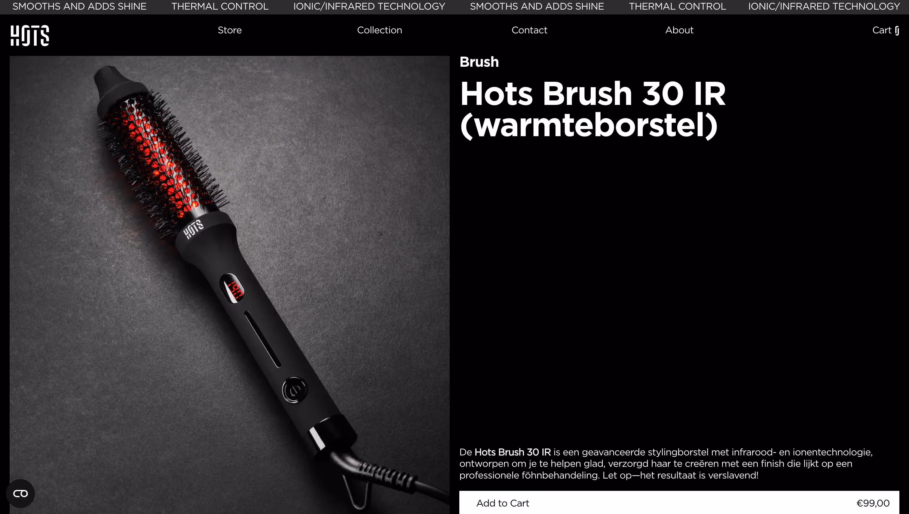 Hots Hair Tech Netherlands-based premium hair care technology brand