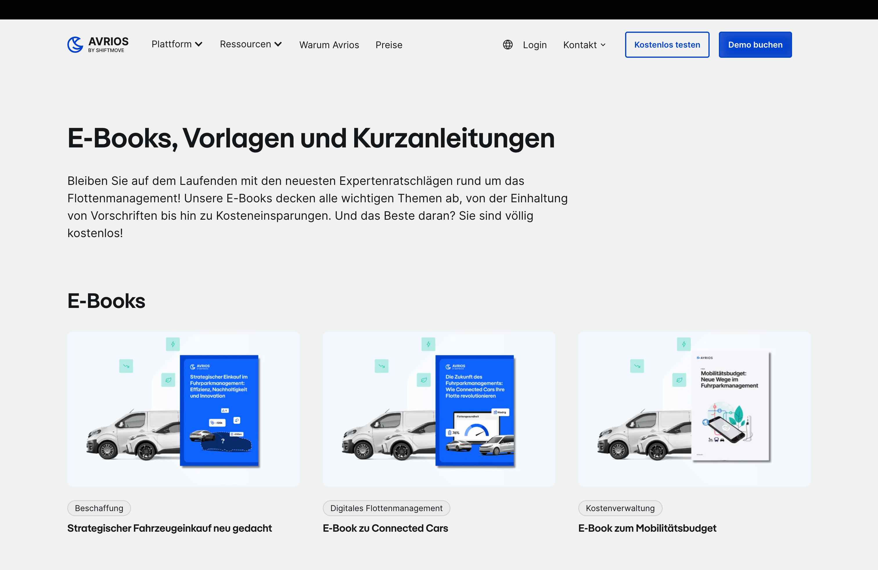 Avrios mobile responsive fleet management app