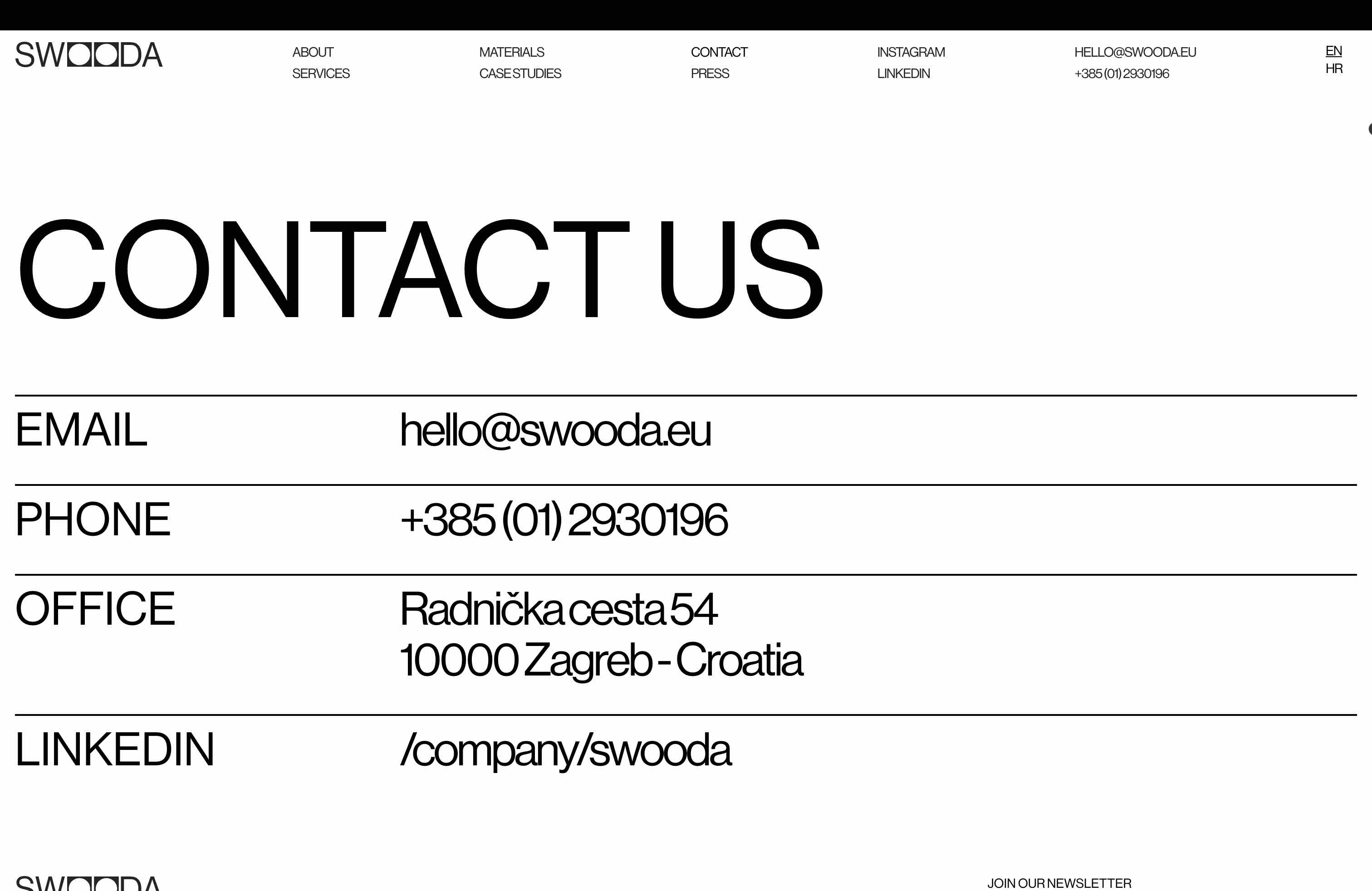 Swooda sustainable store design for major retail brands