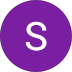 Purple circle with a white letter S in the center.