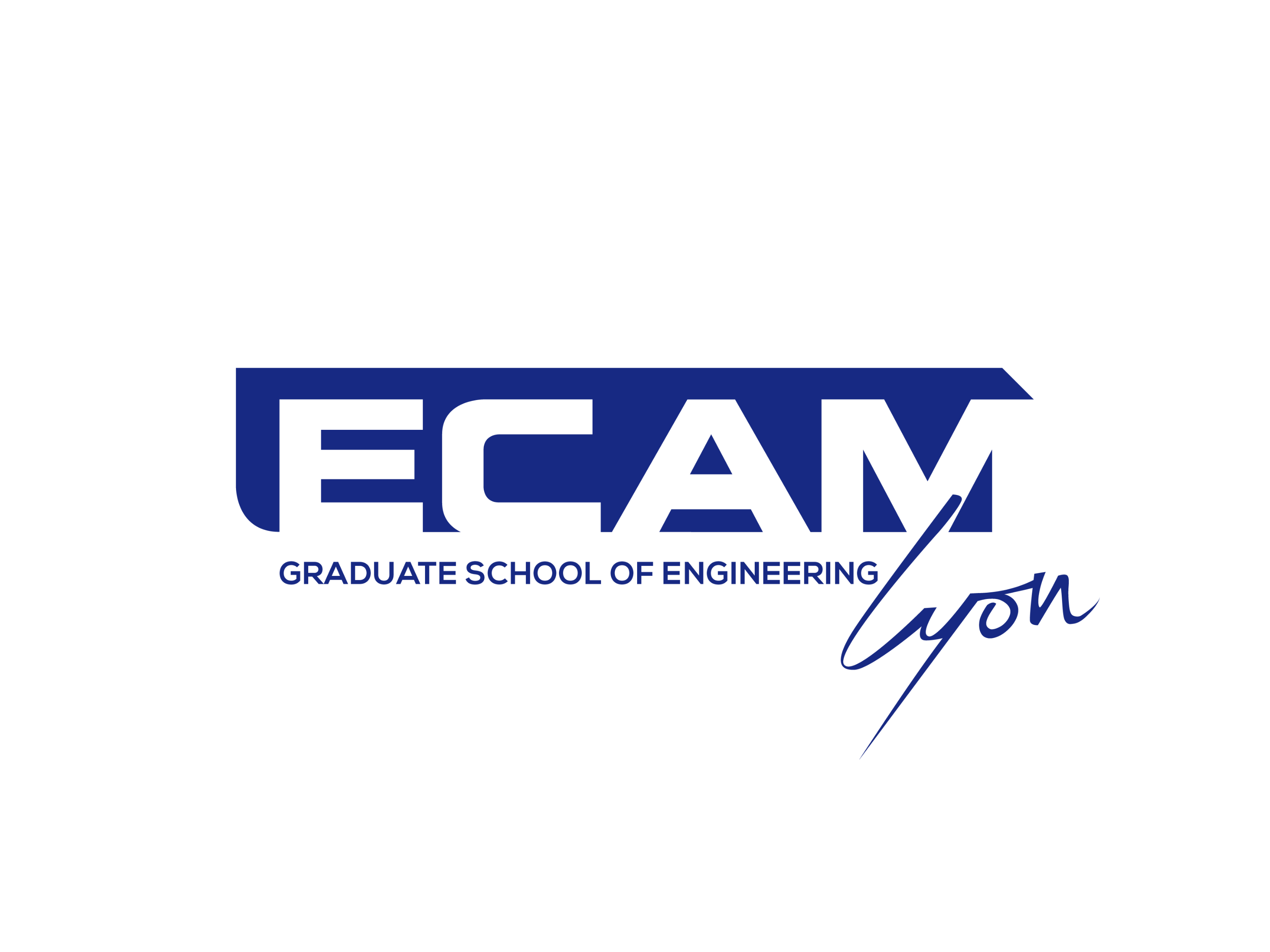 ECAM Lyon logo with the text Graduate School of Engineering below.