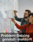 Problem-Solving → image of sketches, whiteboards, or design sprint session.