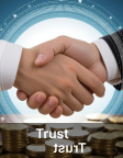 Trust → image symbolizing security, handshakes, or smooth financial transactions.