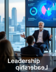 Leadership → image of mentoring sessions, team collaboration, or guiding workshops.