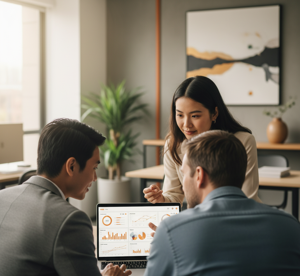 image of studio atmosphere for a game development company