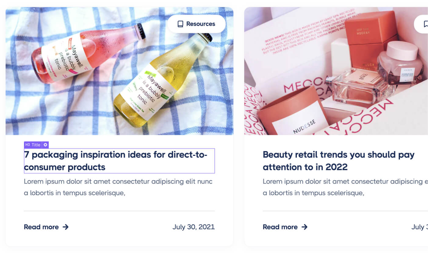 Dynamic Content CSM - Saaslify X Webflow Template