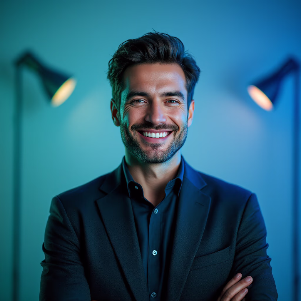 [headshot] image of satisfied customer (for a property management company)