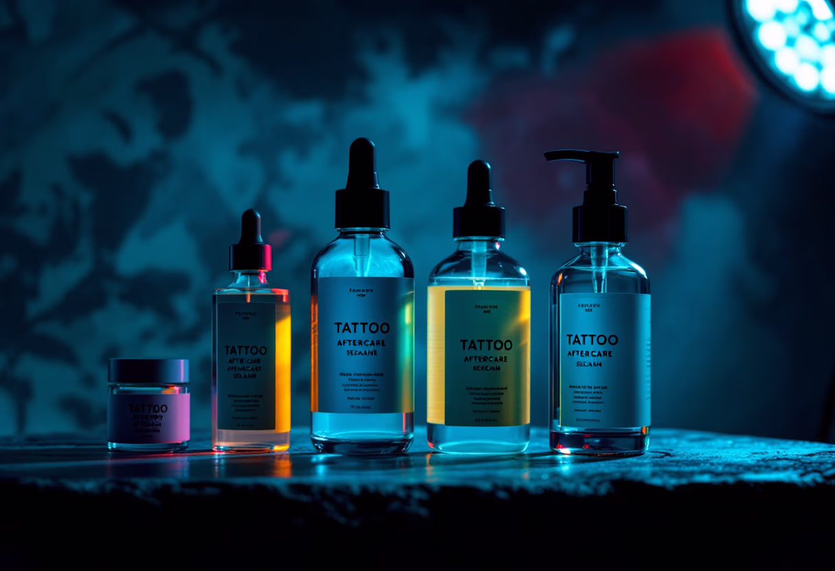 image of tattoo aftercare products