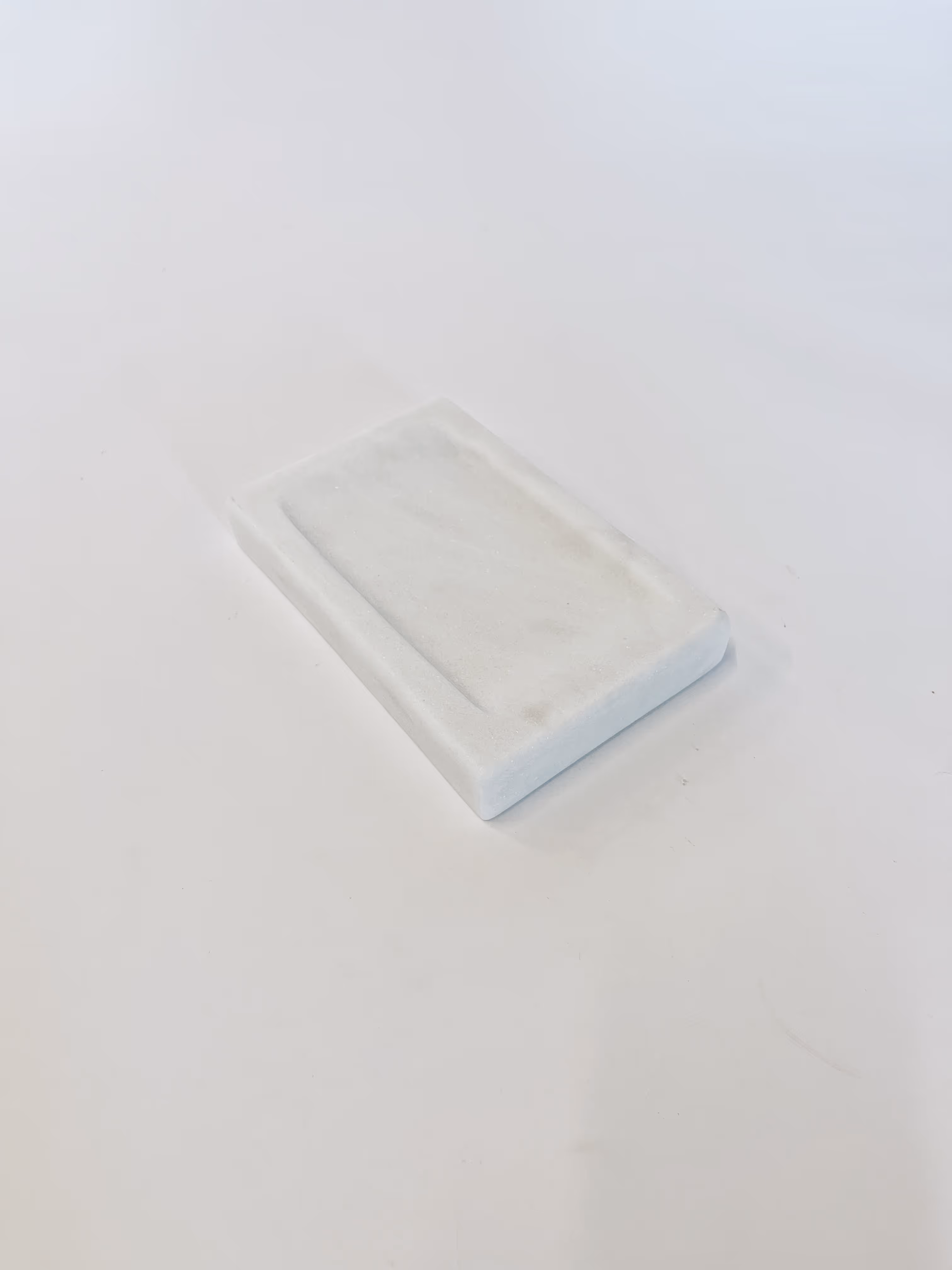 Marble soap dish