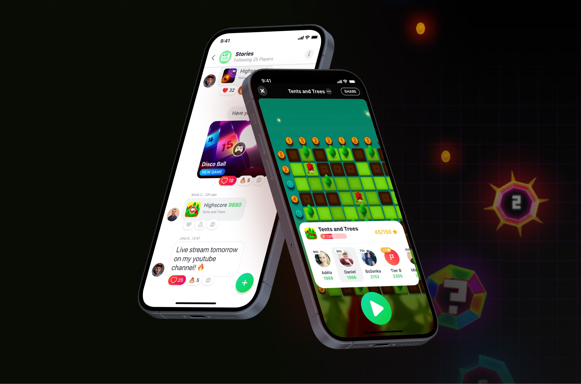 Play-and-Own Mobile Gaming App