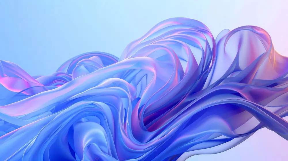 abstract pink and purple silky waves