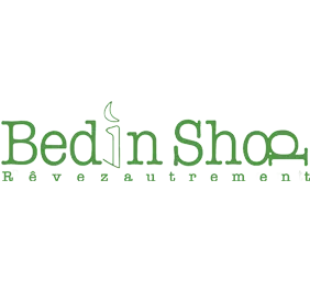 logo vert bed in shop reve autrement la franchiserie