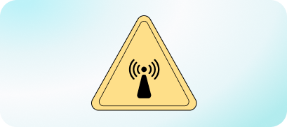 non-ionizing radiation symbol