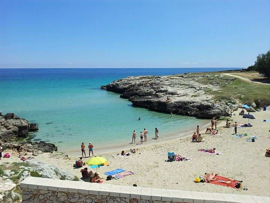 Monopoli Beach — a stunning stretch of turquoise sea, golden sand, and charming coves along Puglia’s authentic Adriatic coastline.