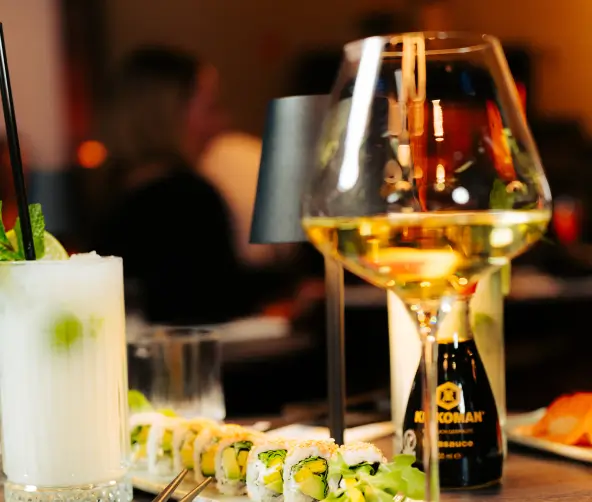 Sushi und Wein Pairing