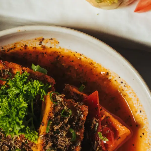 Herzhaftes Asian Fusion Gericht