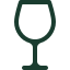 Icon with wine glass