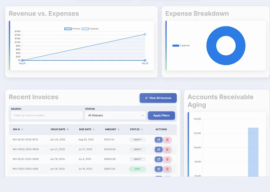 EditWise Software App For Video Editors and Creative Agencies - Finance Tracking