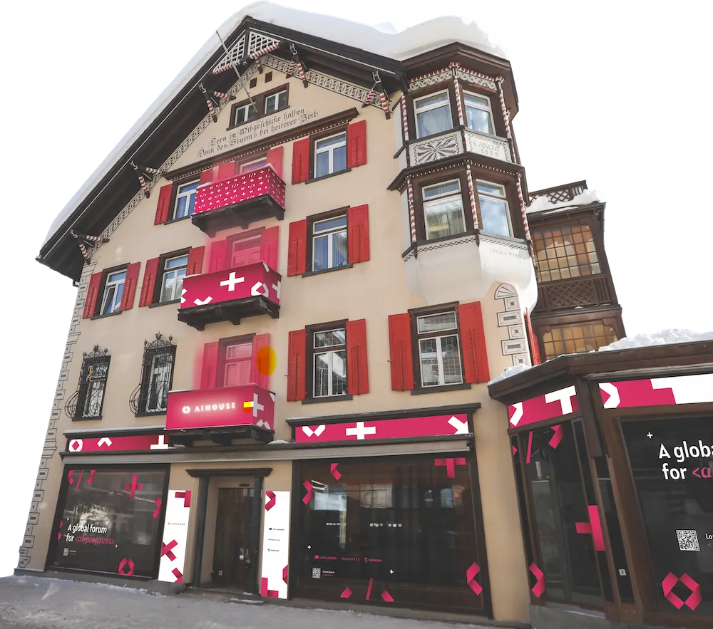 A view of the AI House Davos