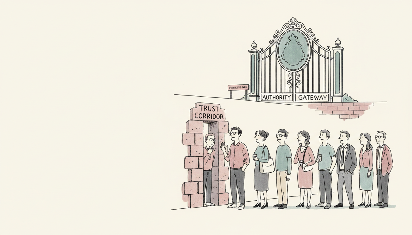 The Trust Corridor Is Narrower Than You Think