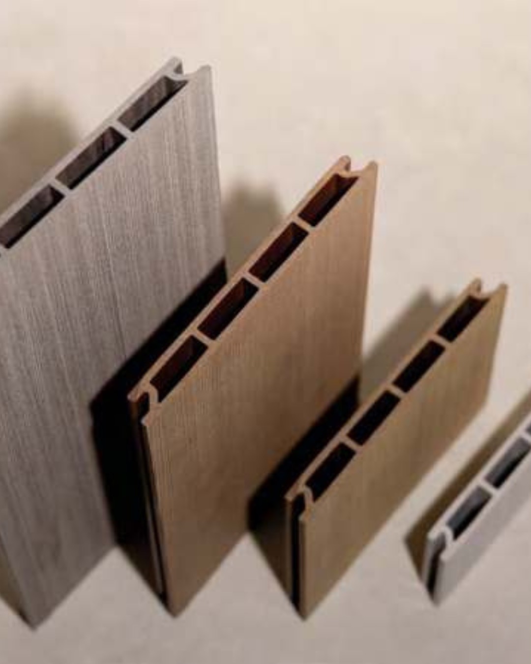 The family of Tarimatec profiles and trims laid side by side