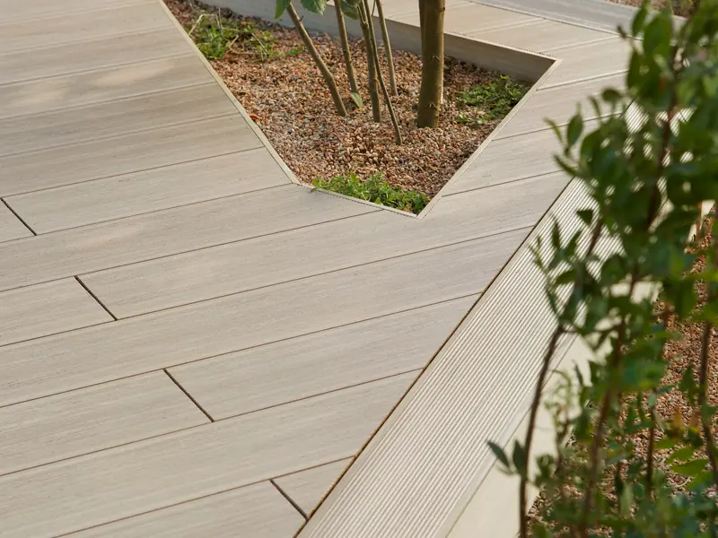 Tarimatec capped composite decking boards, a Trex alternative in Canada