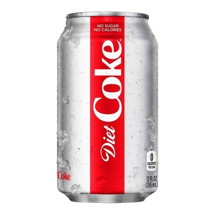 A can of Diet Coke.