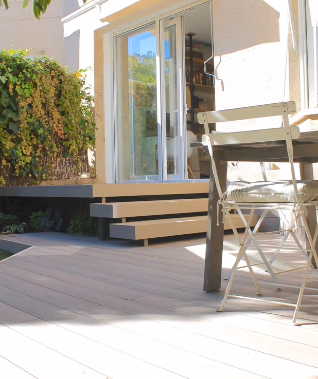 Tarimatec composite decking in Canada