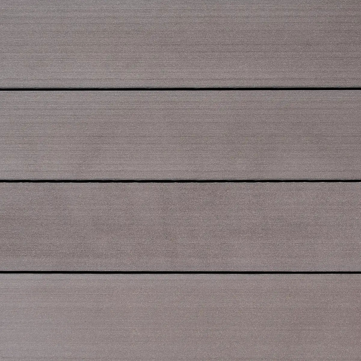 Paired Tarimatec composite decking colour swatch