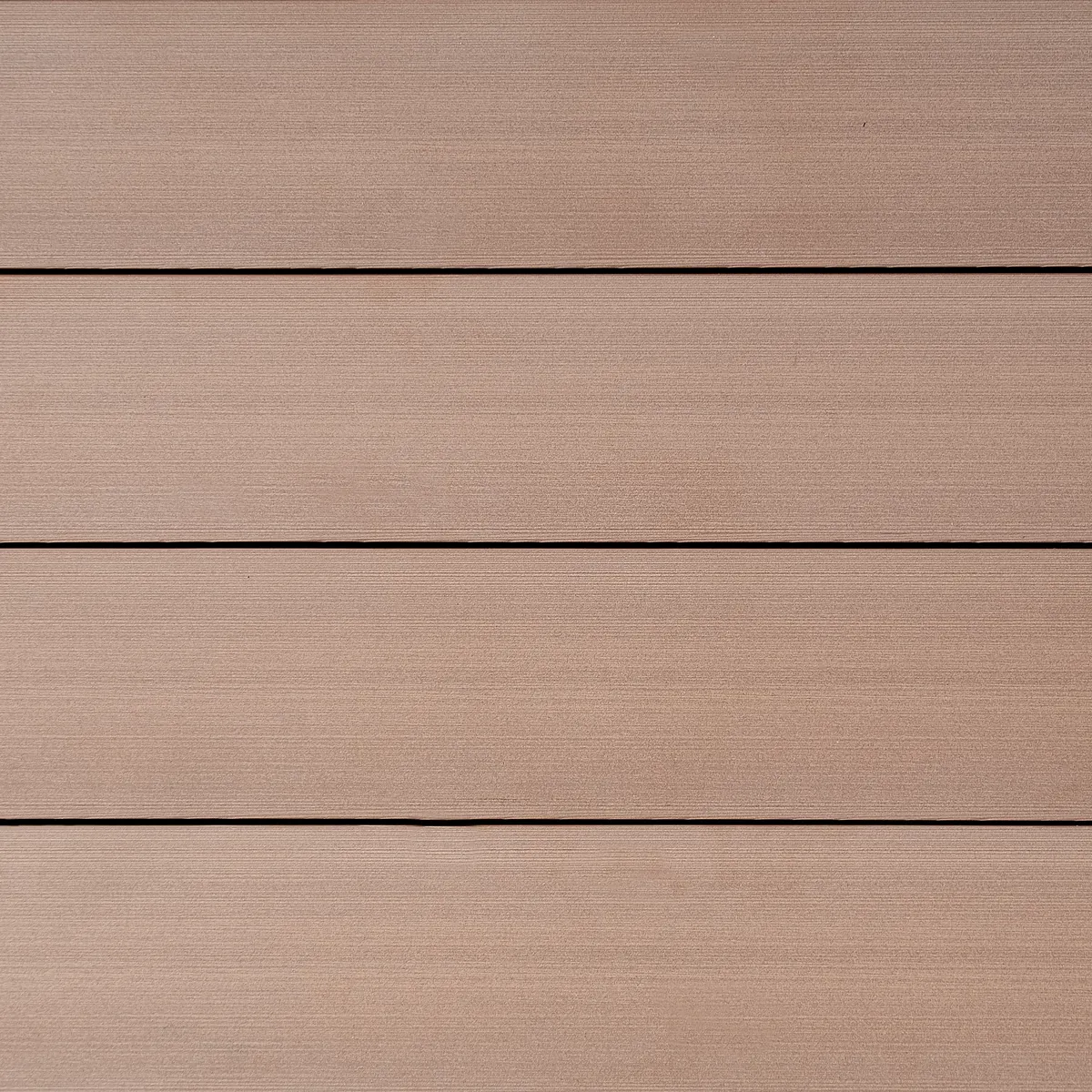 Paired Tarimatec composite decking colour swatch