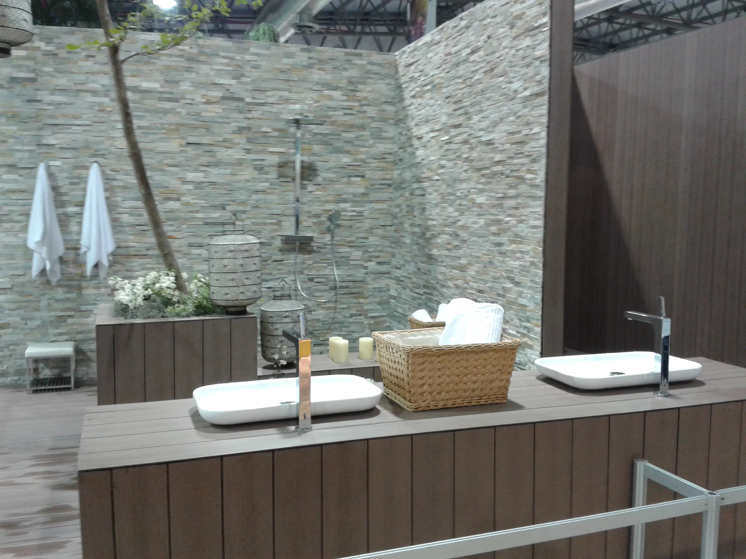 Tarimatec composite decking installed