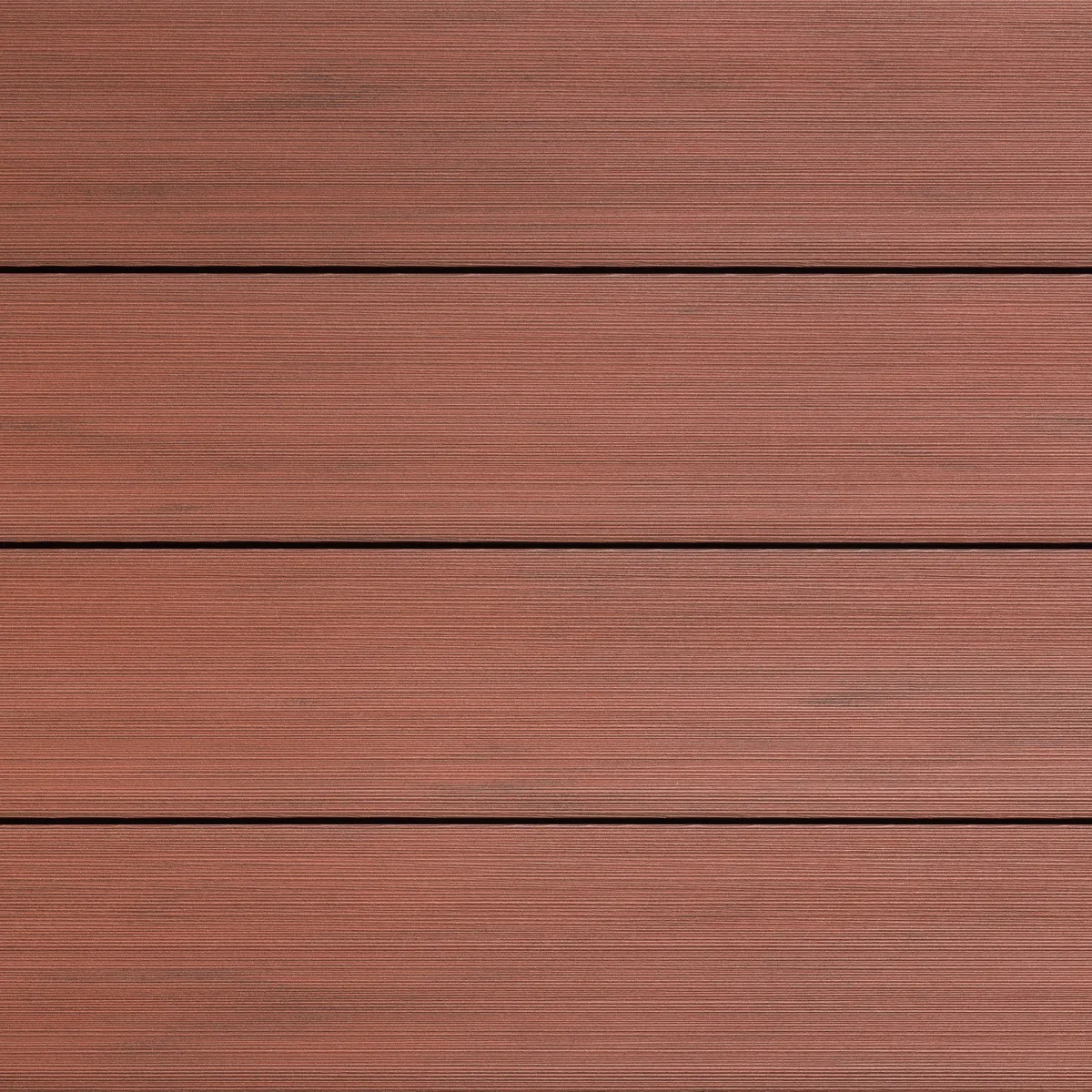 Paired Tarimatec composite decking colour swatch