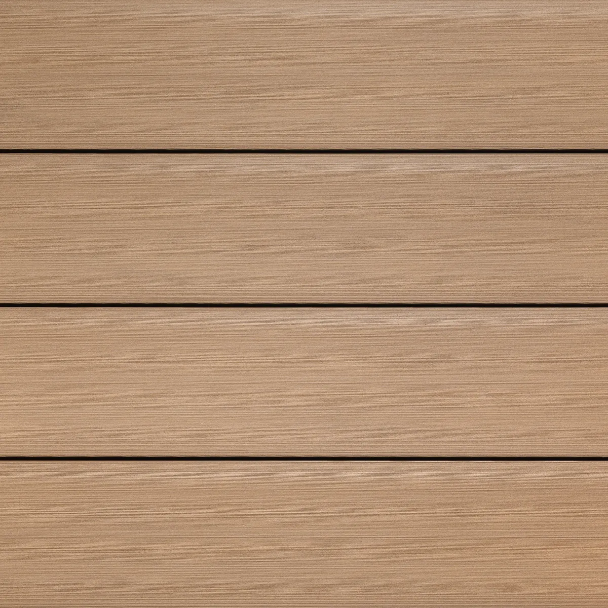 Paired Tarimatec composite decking colour swatch