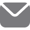 Gray envelope icon representing email or message communication