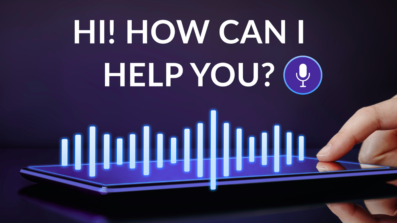 Illustration of AI voice agent