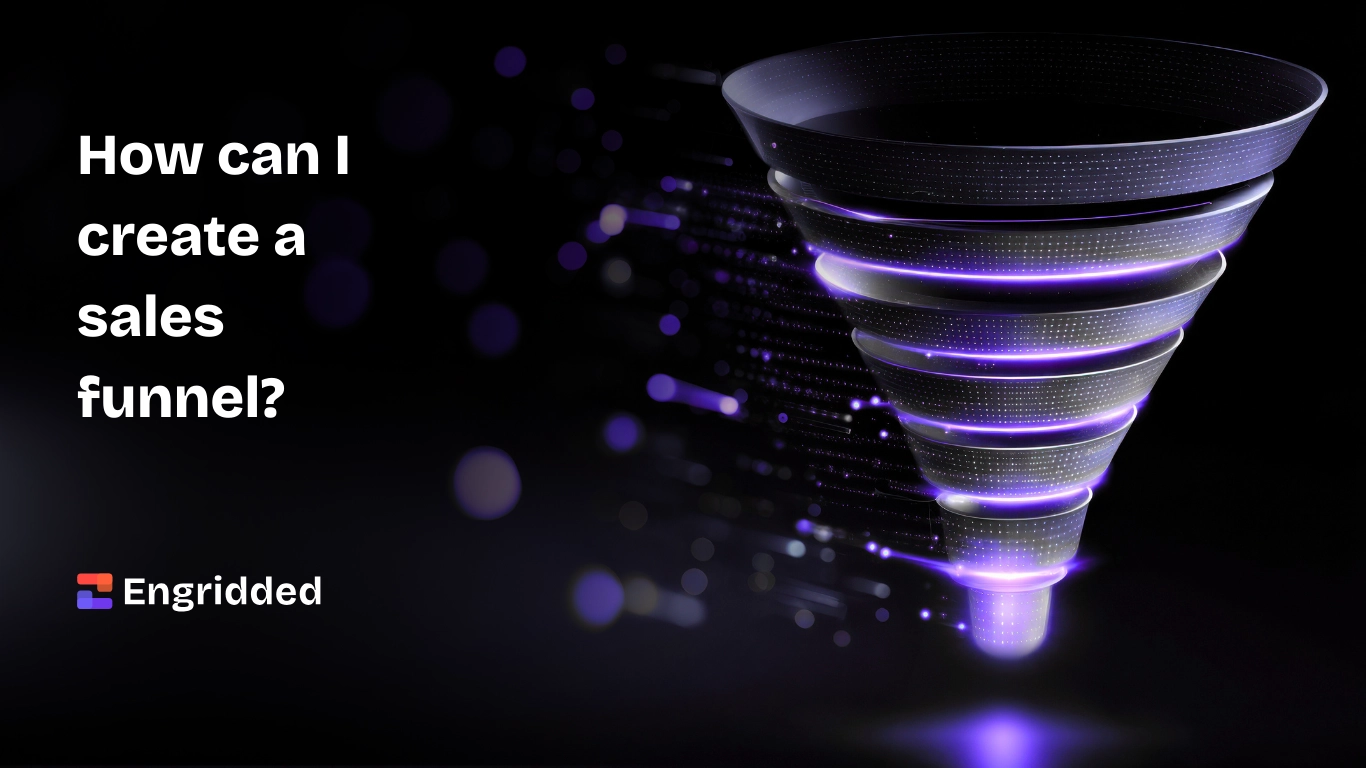 Illustration of sales funnel 