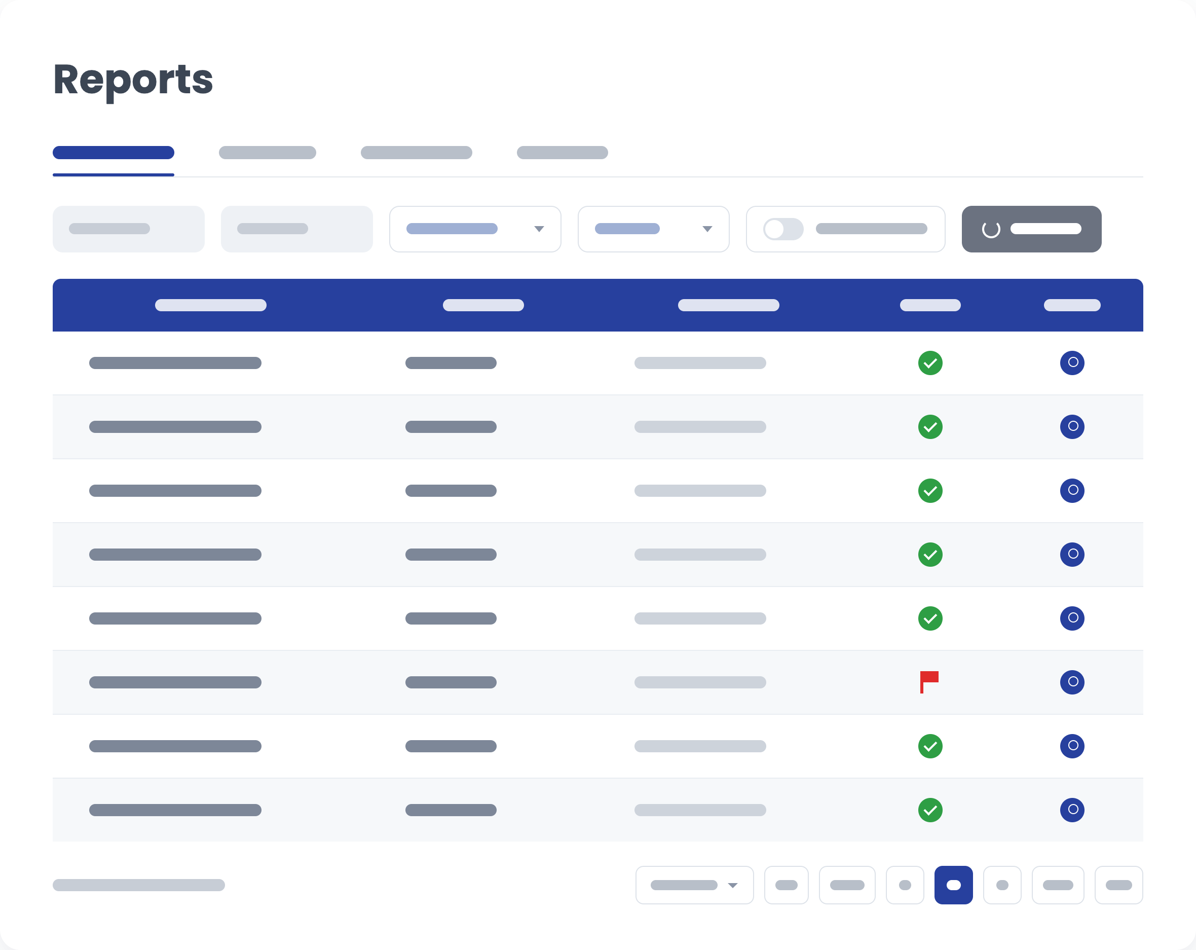 Countra cycle count report with a flagged discrepancy