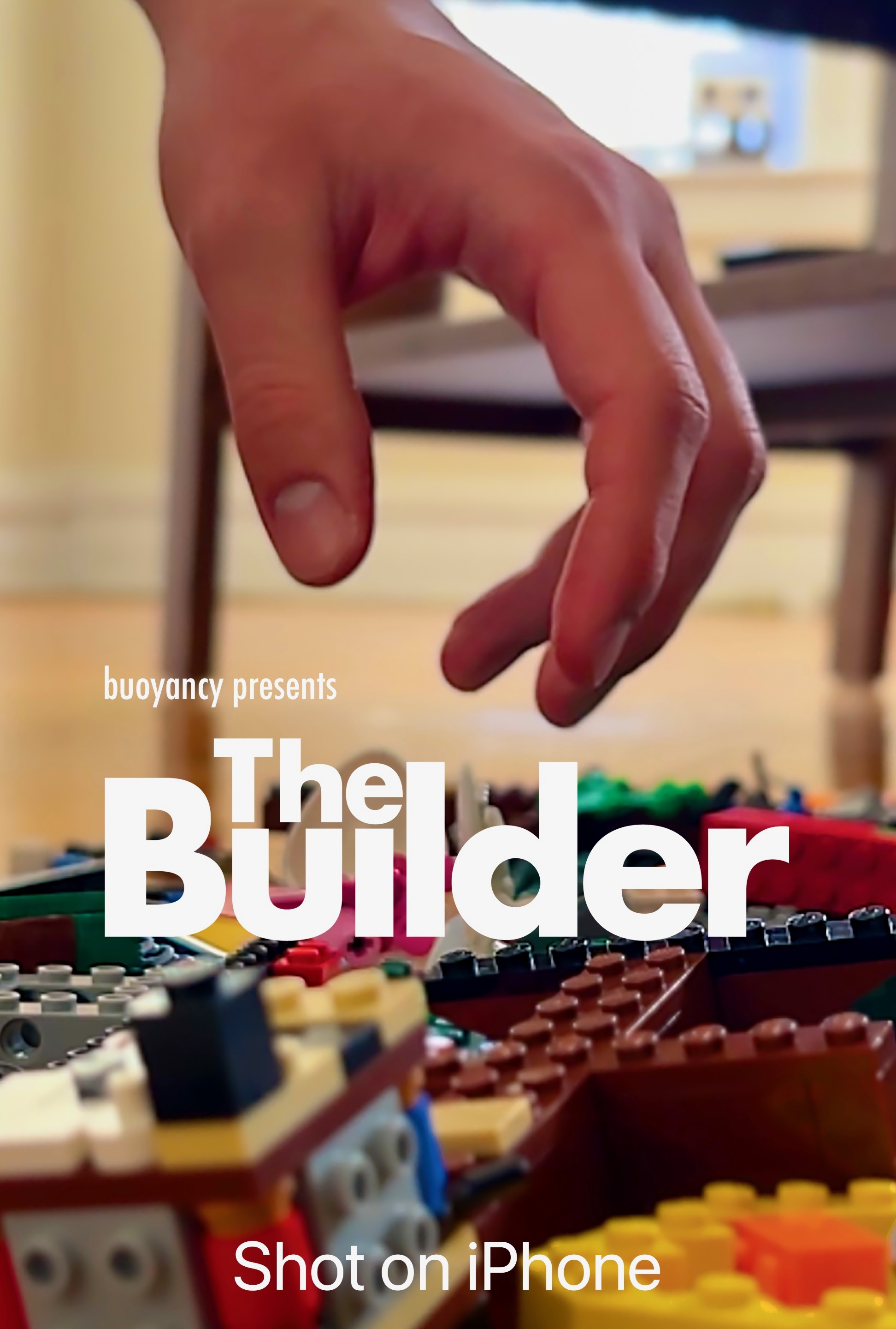 This is the official poster for the Short Film "The Builder" 