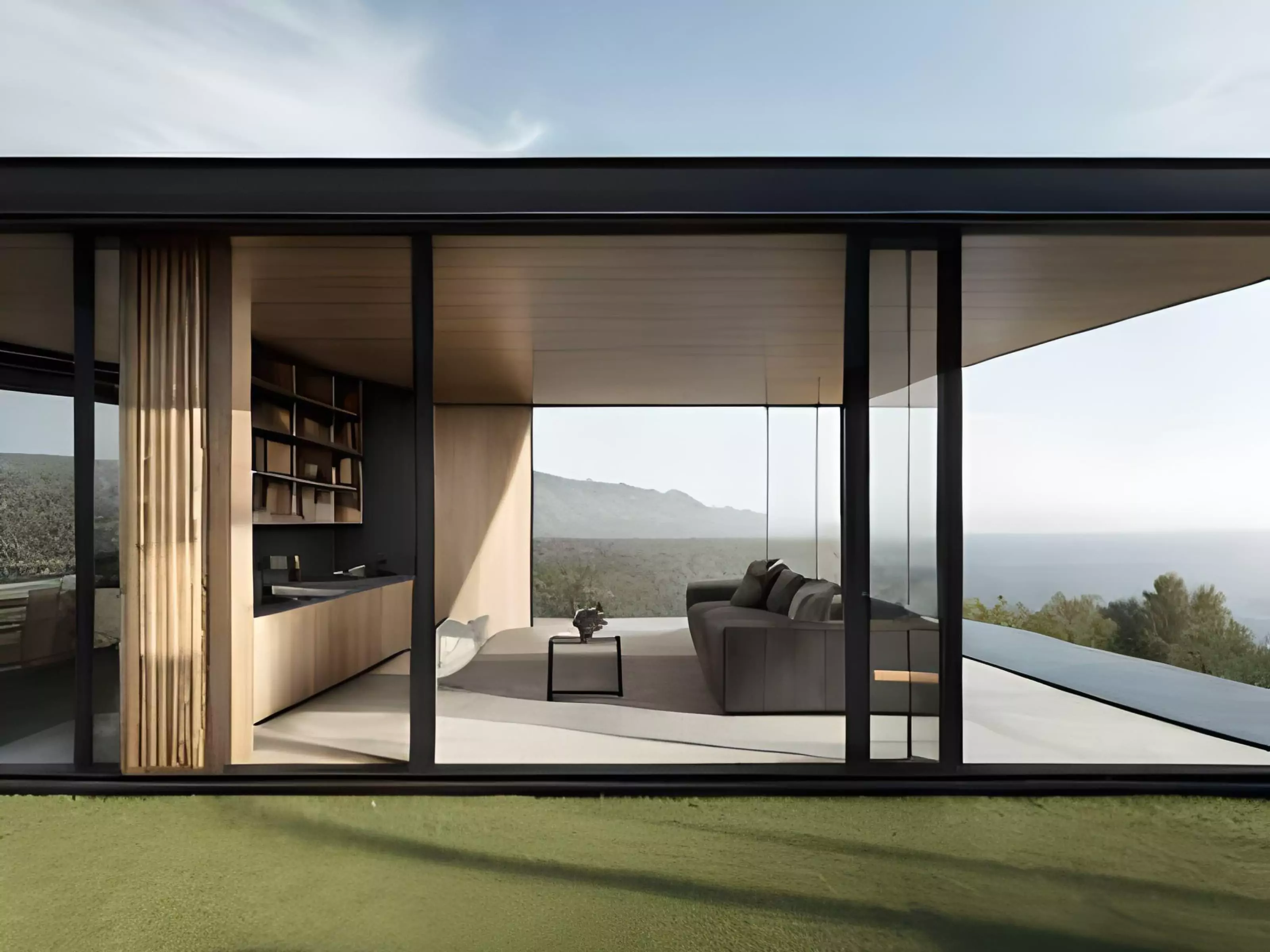 Exterior view of Brown Seaview Escape