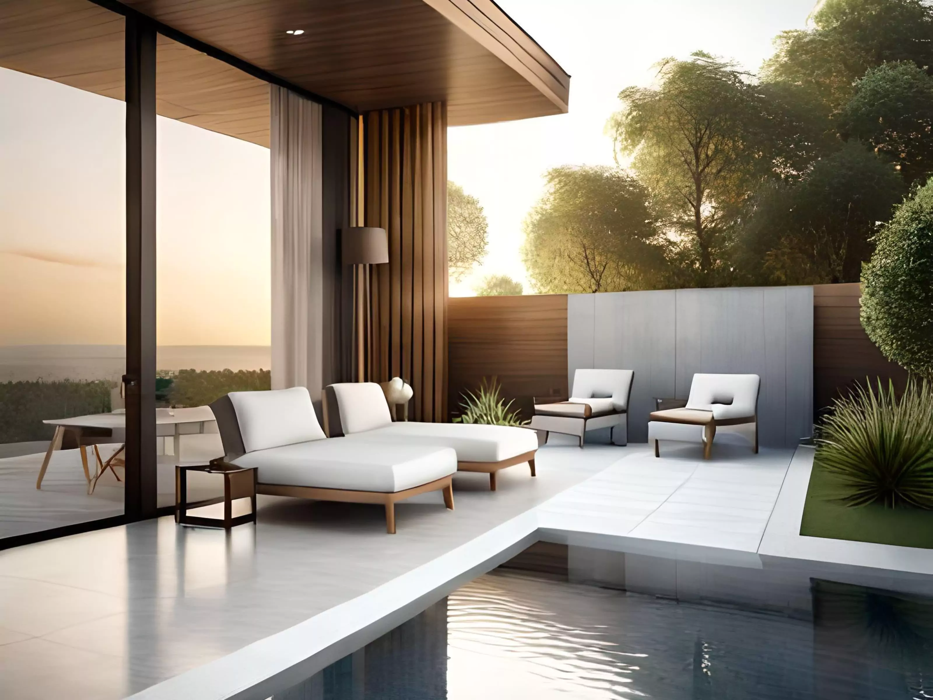 Exterior view of Smith Residence