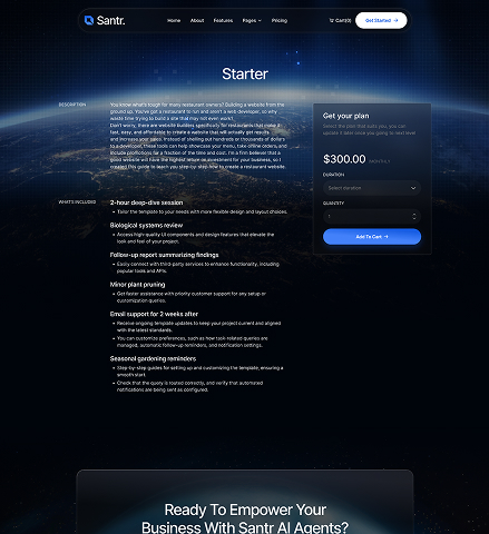 santr demo image