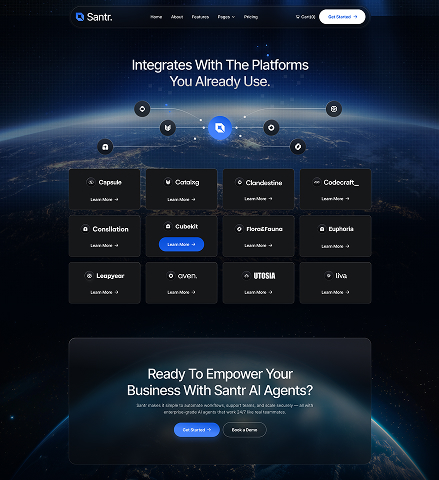 santr demo image